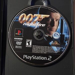 007 Nightfire for PlayStation 2 - Black Disc
